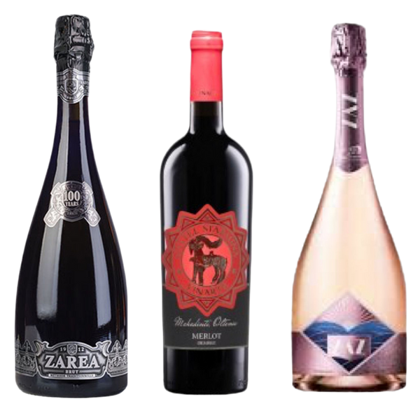 【3種よりどり！お得セット】スパークリング2種&赤ワイン